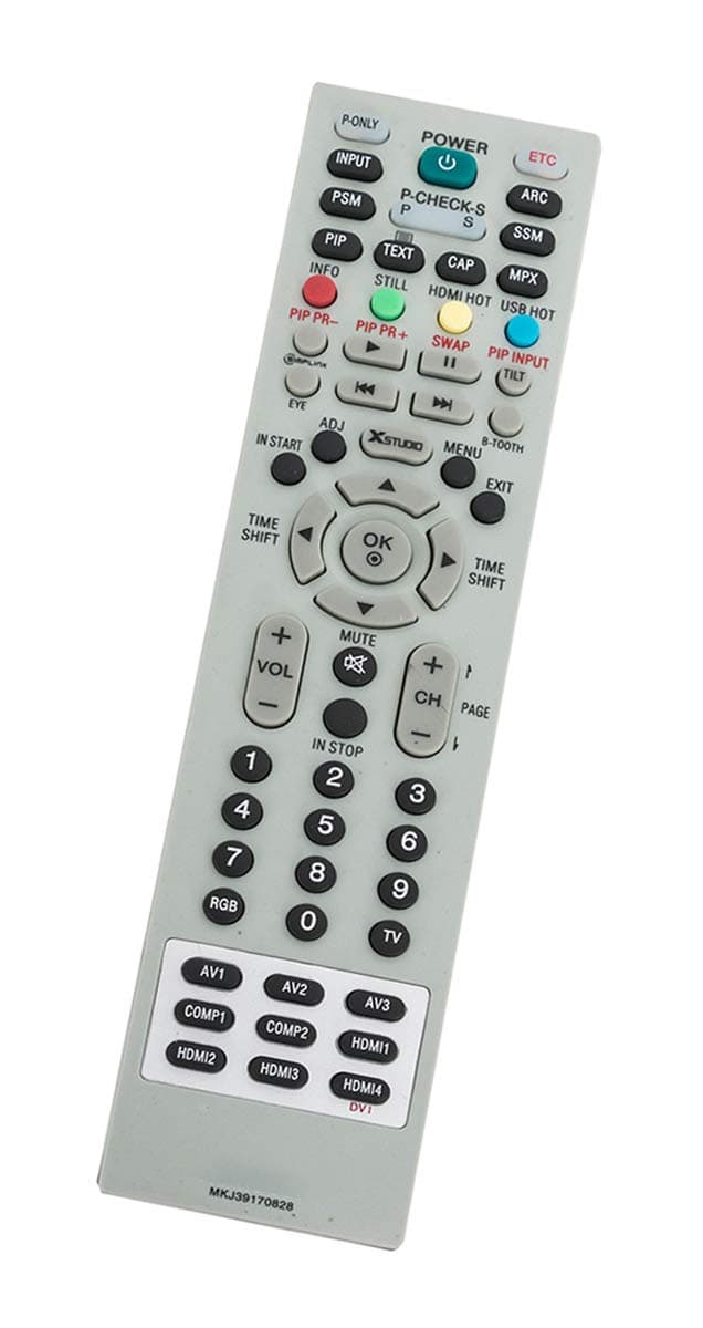 ALLIMITY MKJ 39170828 Remote Control Replace for LG Factory SVC Remocon RZ32LZ55 RT20LA33 RL-44SZ20RD RL44NA14T RE-44SZ20RD MZ-42PZ44 MZ40PA10 HW300G.AEU 50PV350 47LN5758 47LA620S