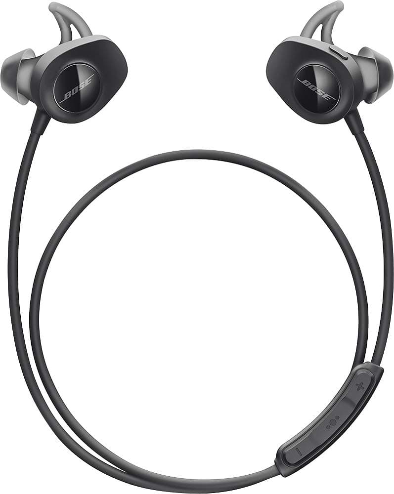 Bose SoundSport Wireless Headphones, Black (Certified Refurbished)