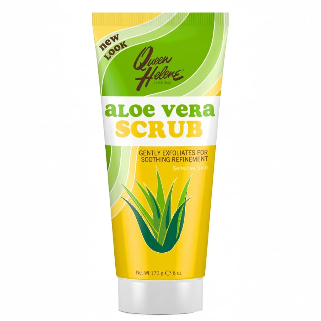 Aloe Vera Facial Scrub – Soothing Exfoliating Cleanser for Fresh Hydrated & Balanced Skin | 6 oz Tube