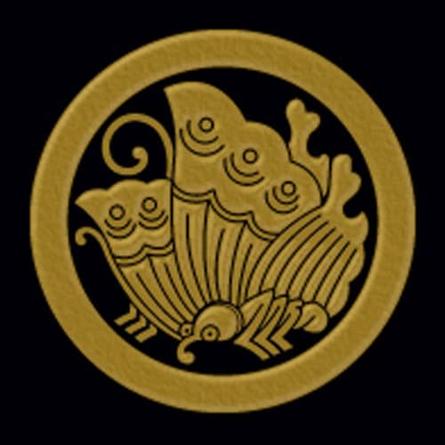 The swallowtail butterfly / GD 29. General family crest round lacquer seal (Japan import / The package and the manual are written in Japanese)