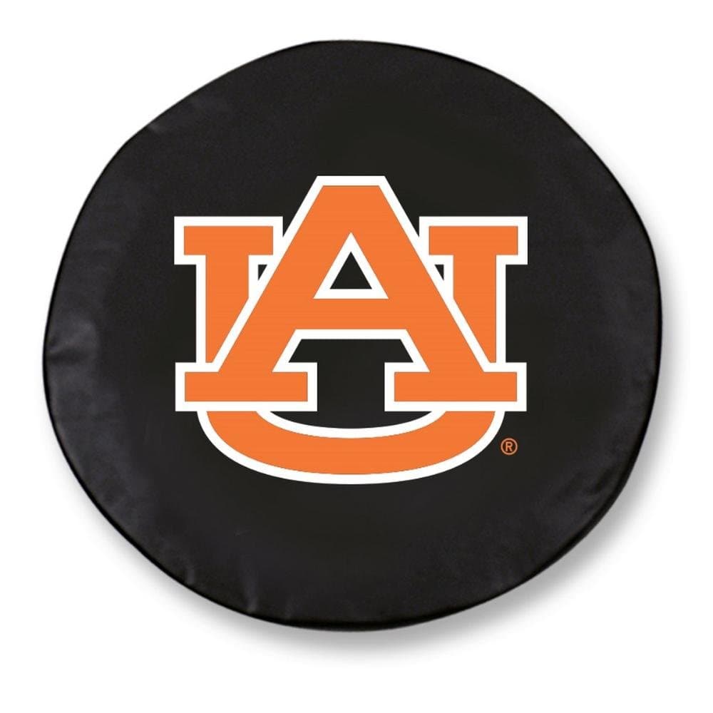 Holland Bar Stool Auburn Tire Cover In Black - 32.25 Inch X 12 Inch