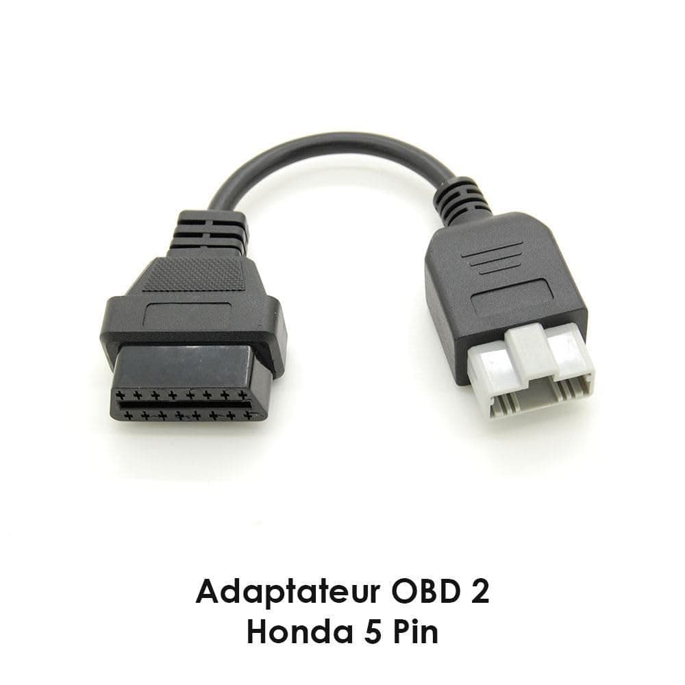 Honda 5 Pin to OBD OBD2 Diagnostic Adapter Cable Connector