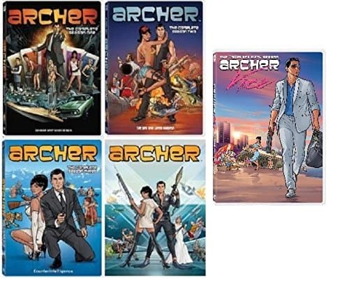 Archer Complete Series Seasons 1-5 Set