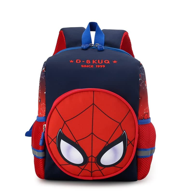 SYGAKids Backpack with Cartoon Captain America Print School Bag for Kindergarten School Students