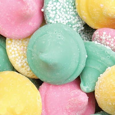 Smooth N' Melty Assorted Nonpareils Mints: 25LB Case