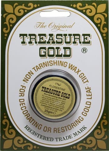 Treasure Gold Wax Gilt for decorating, antiquing, card making and scrapbooking (Florentine)