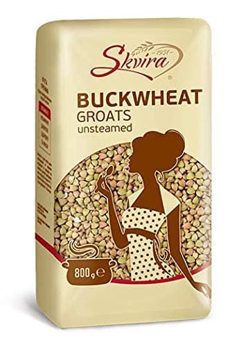 Buckwheat Groats Green Raw 1.76 lb / 800 g (1 Pack) Unsteamed