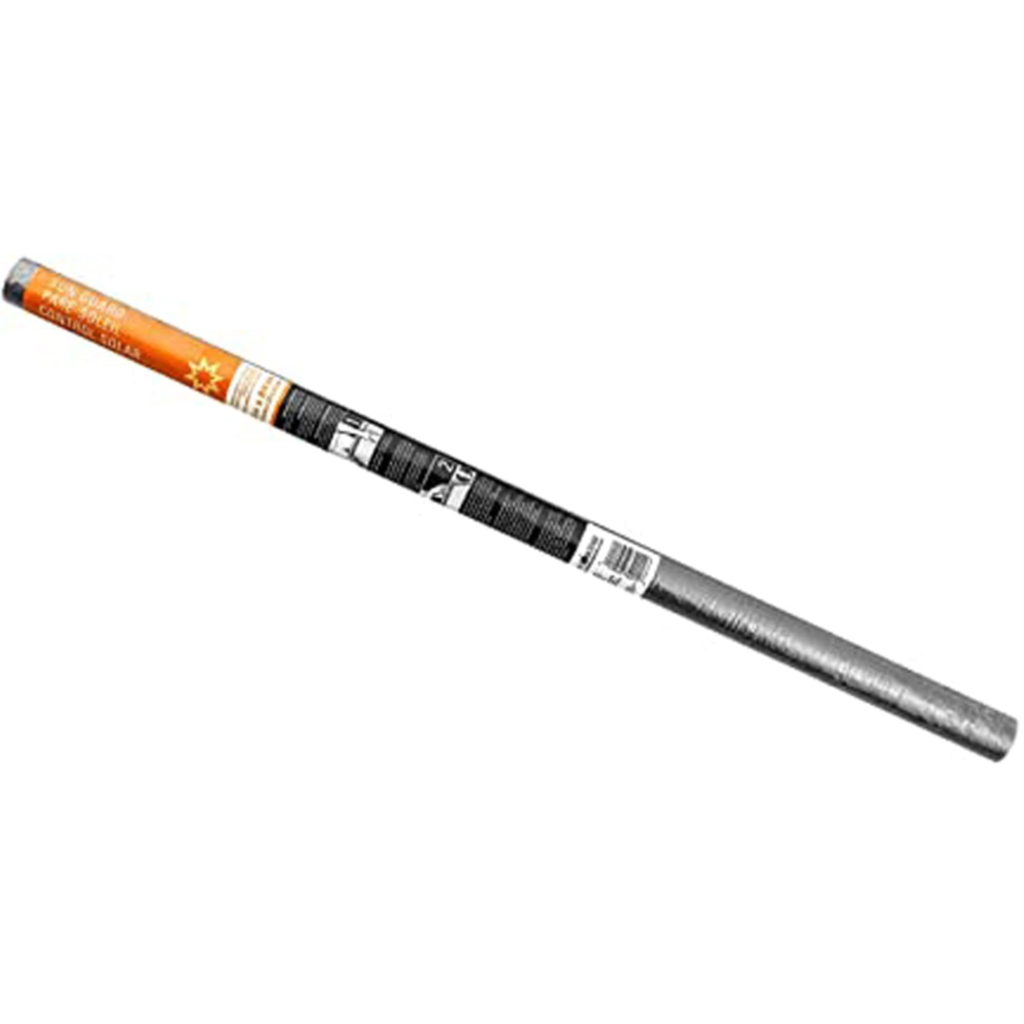 Solar Screen, 48 Inches x 84 Inches Roll - UV-Resistant Replacement Screen for Windows and Doors - Charcoal