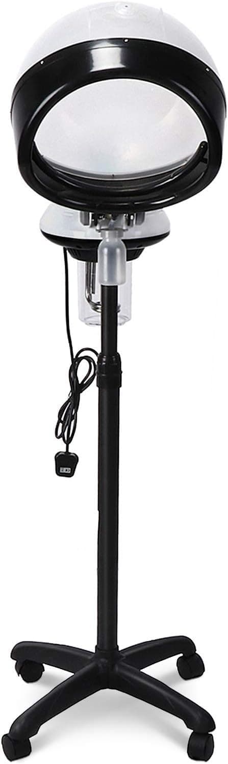 SWEETPEA�.Fx 2 in 1 HAIR SPA AND FACE SPA STEAMER MACHINE 2 in 1 Facial Steamer and Hair Steamer Face Sauna Humidifier Hot Mist Moisturizing for SPA Skin Care Salon Beauty (Black)