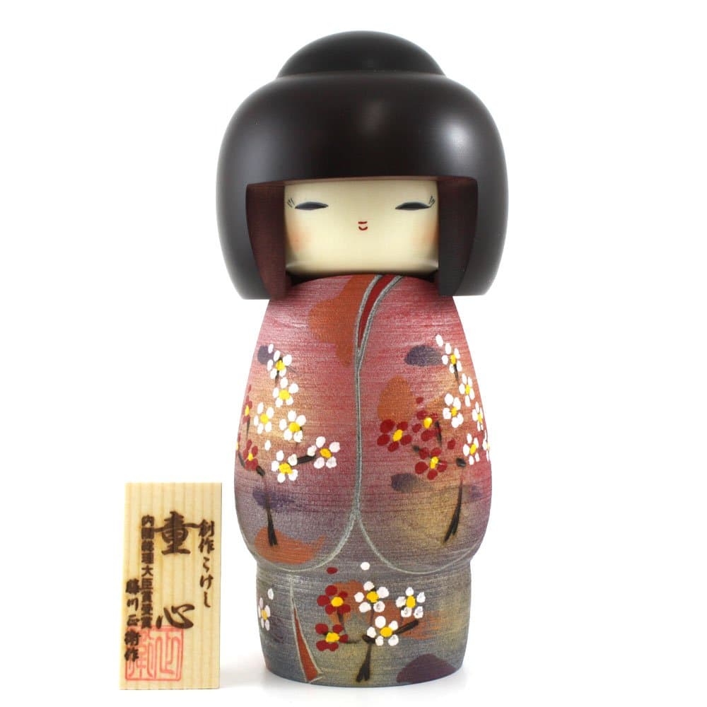 Usaburo 'Japanese Kokeshi Wooden Figure – 2013 2 "Doshin