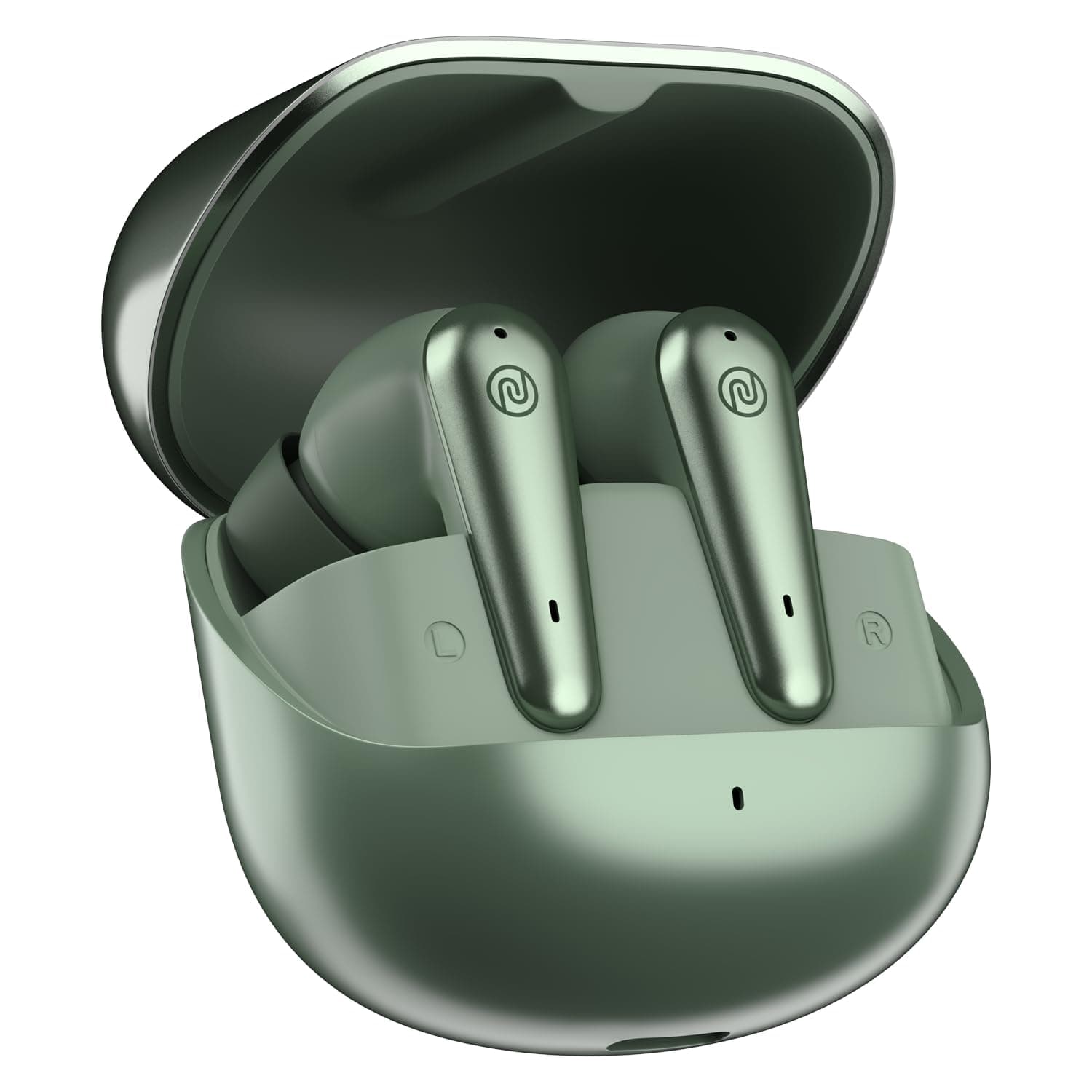 Noise Buds X Prime in-Ear Truly Wireless Earbuds with 120H of Playtime, Quad Mic with ENC, Instacharge(10 min=200 min), Premium Dual Tone Finish, 11mm Driver, Bluetooth v5.3, (Sheen Green)