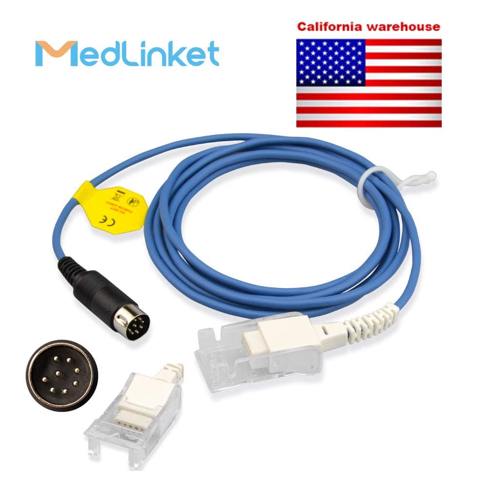 Tenacore TE1413 Compatible SpO2 Extension Adapter Cable