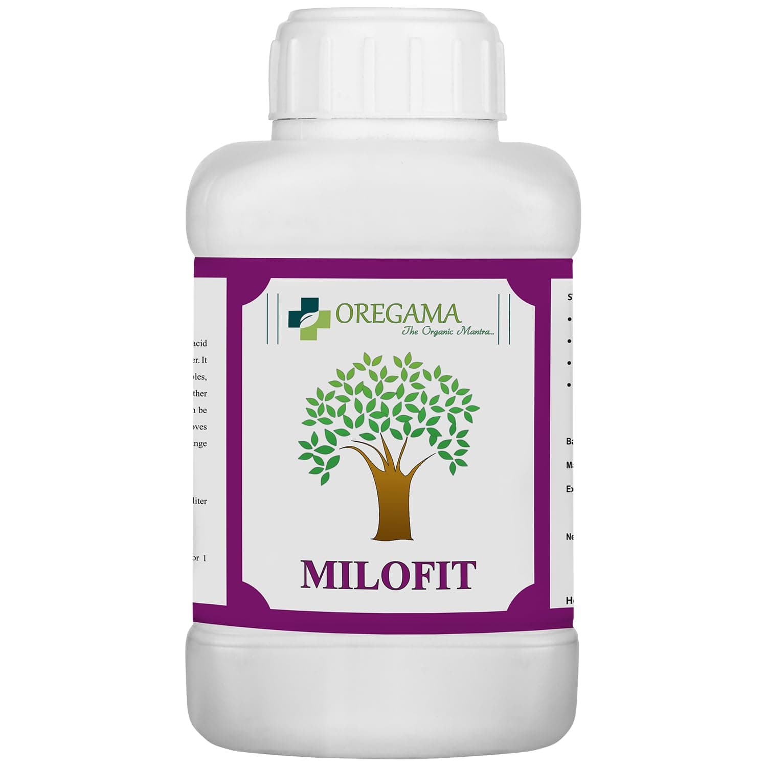 OREGAMA Milofit Bio Plant Tonic Organic Fertilizer for Home Farm Garden Plants (Liquid, 250 ml)