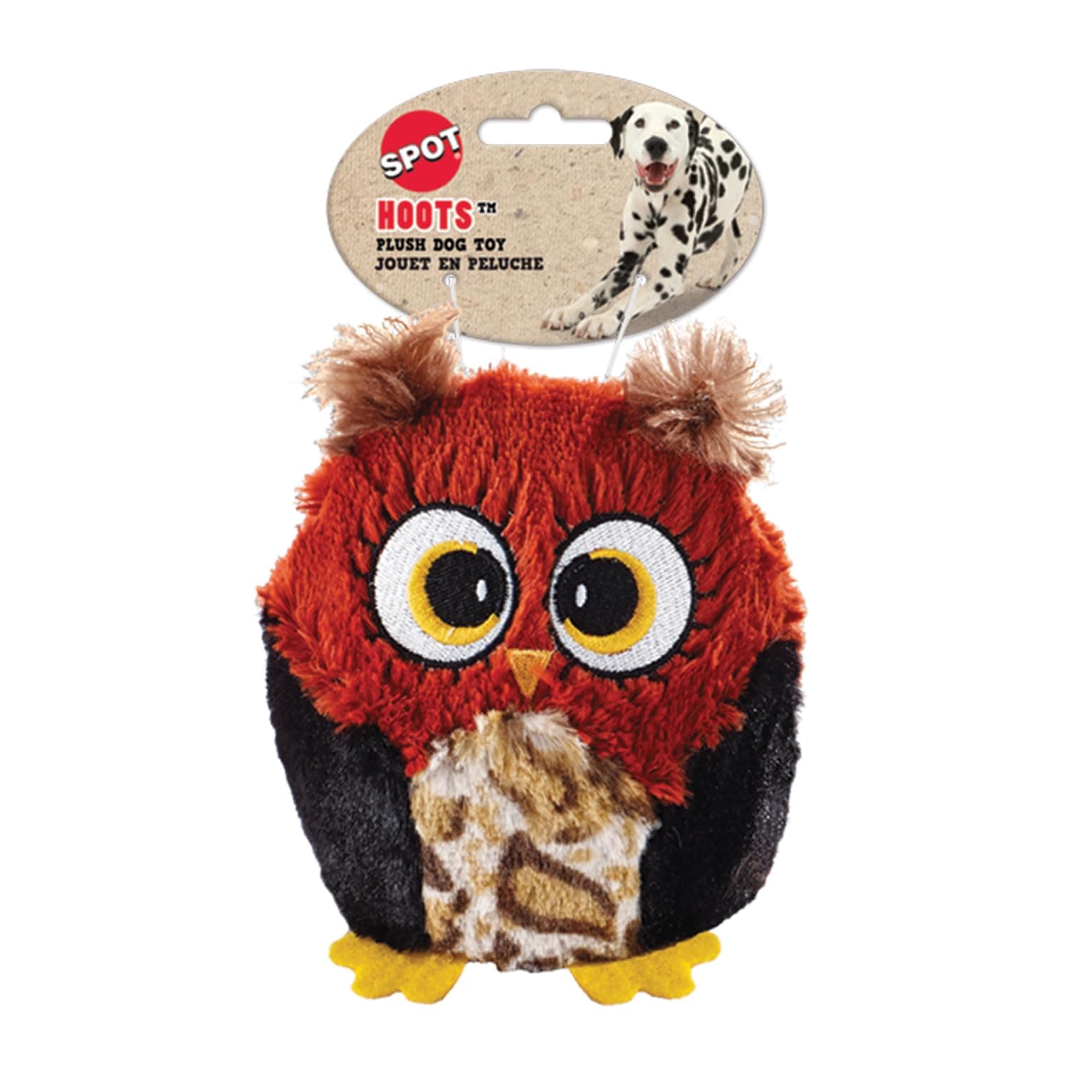 SPOT Ethical Pets Hoots Dog Toy, 3-Inch