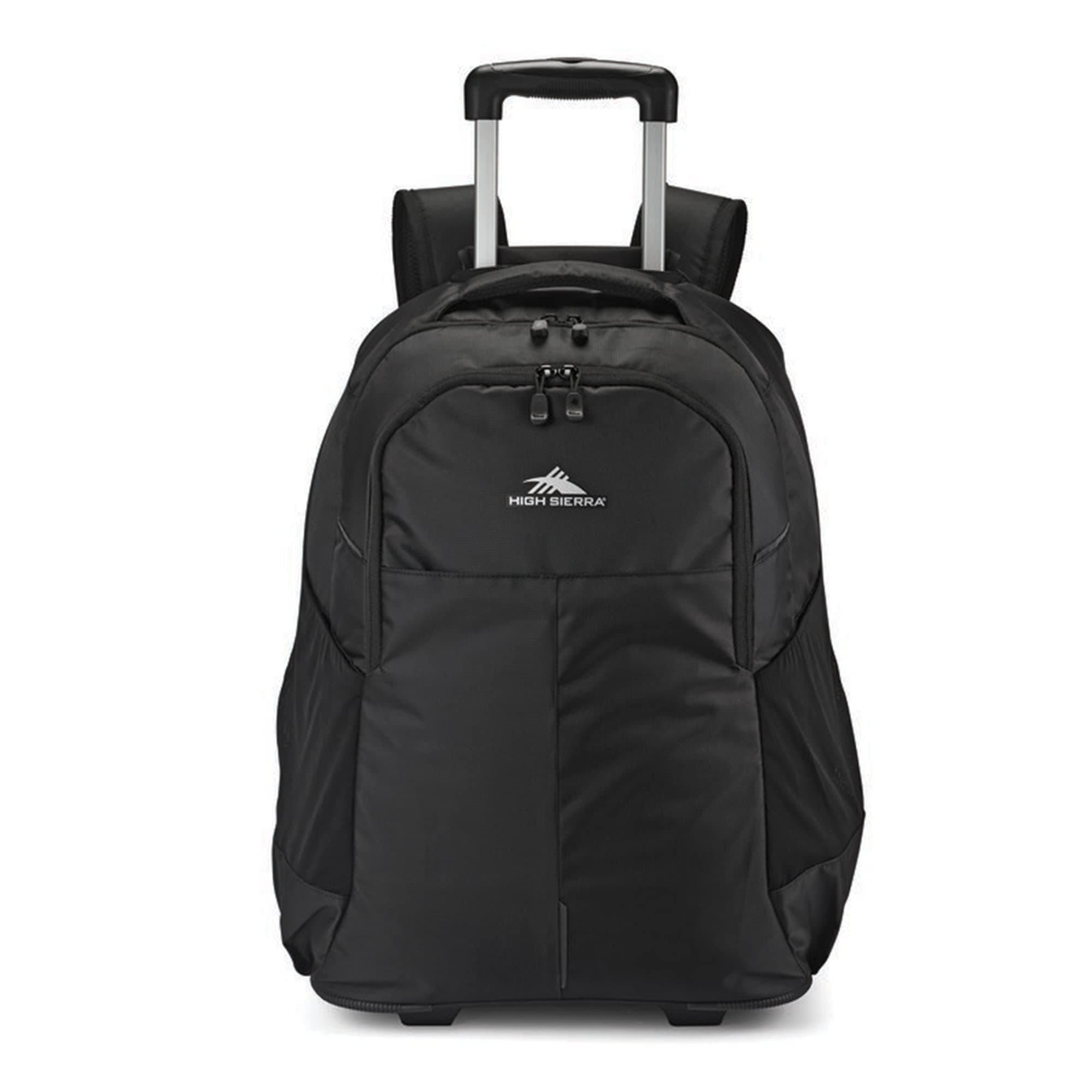 Powerglide Pro Wheeled Backpack, Rolling Laptop Bag for Travel, Fits most 15.6” Laptops, 40L, Black