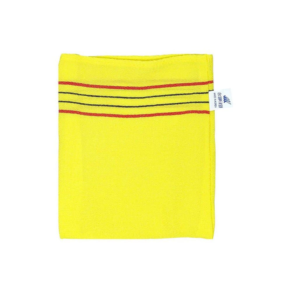 Exfoliating Scrub Bath Massage Italy Towel 10pcs Yellow Korean Style Include Exfoliating Scrub Soap