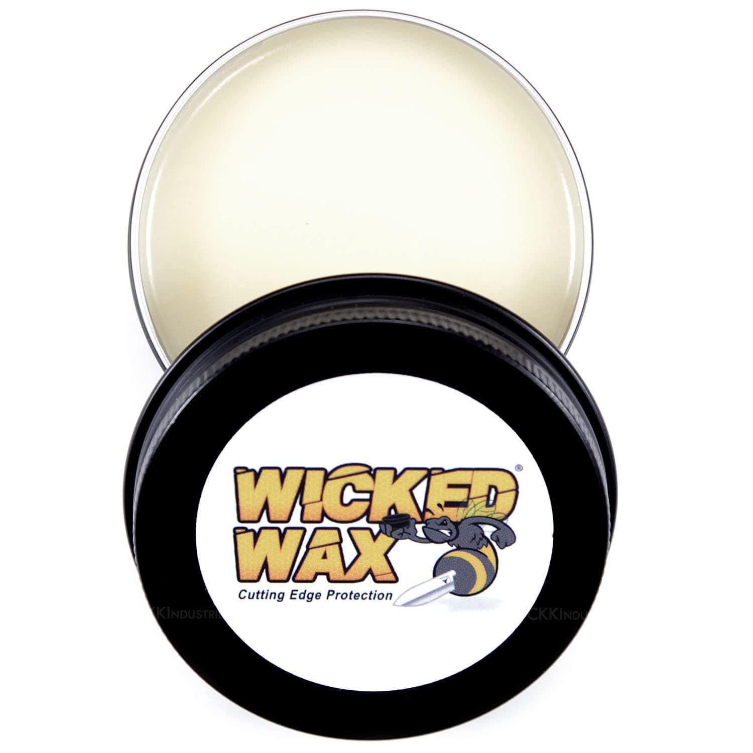 WICKED WAX - (2.0 oz.) - Cutting Edge Knife Protection - For Steel, Wood, Epoxy, Plastic, and Leather - 100% Organic & Food Safe - (USA Made) – Total Clean And Protect