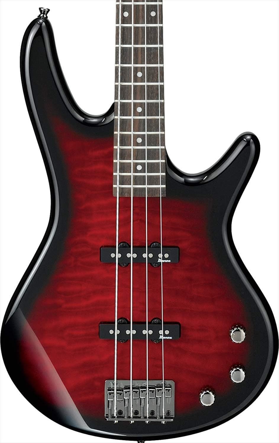 Ibanez GSR - 370 - TRS, 4 Strings Electric Bass Guitar, Right-Handed, Transparent Red Sunburst, without case