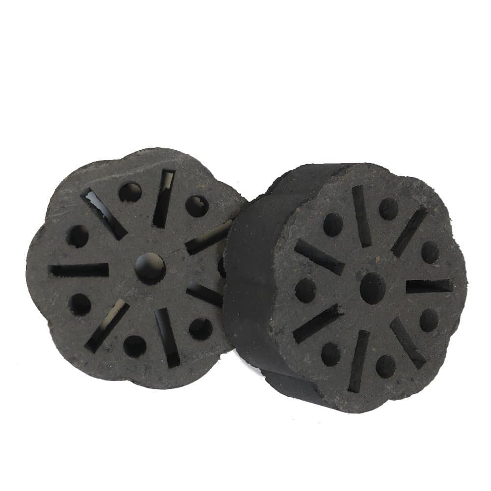 Charcoal Starter Briquettes Blocks Squares Cubes - Pack of 12 Premium Easy-Light Charcoal Starters for Grill and Smokers (2 Hours, Clean Burning) (2 Pack)