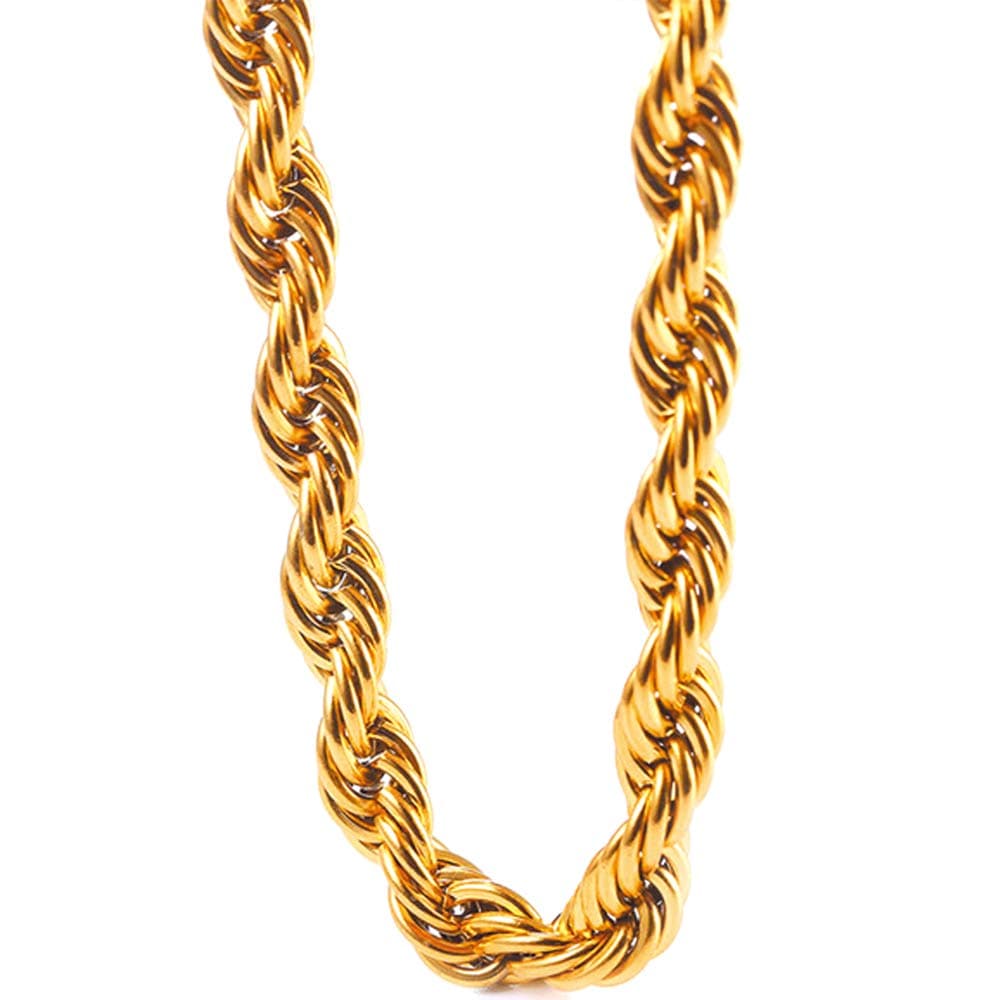 12mm Huge Gold Rope Chain