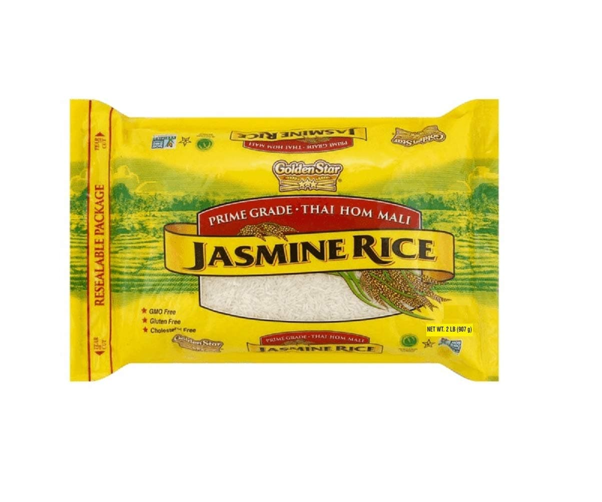 GOLDEN STARRice Jasmine Prem 2 Lb
