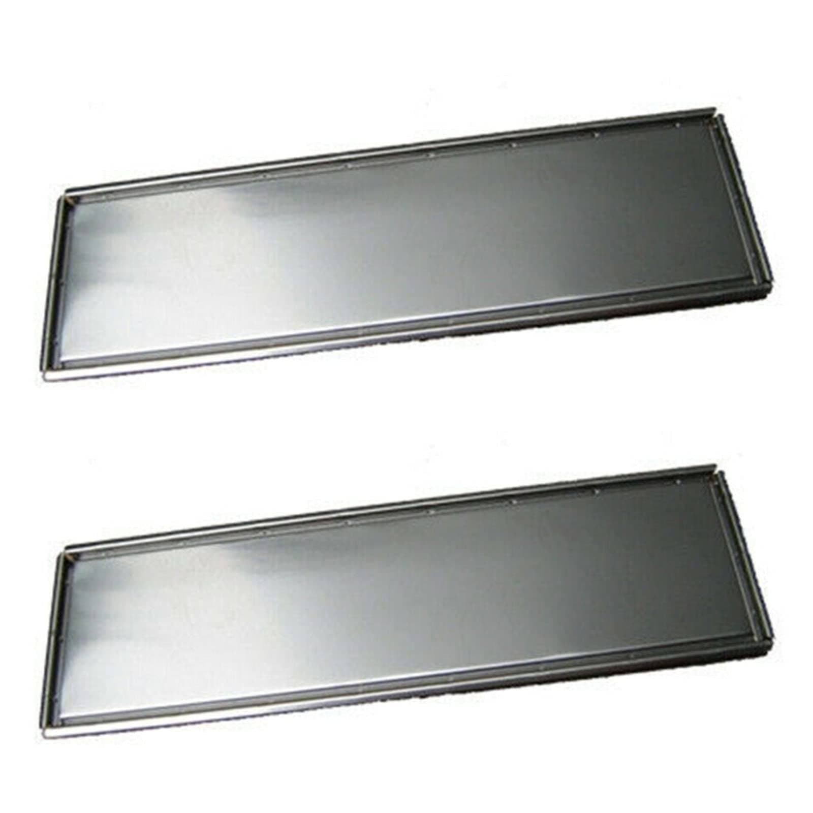 2Pcs I/O Shield Replacement Without Any Opening Blank Backplate for All Motherboard DIY