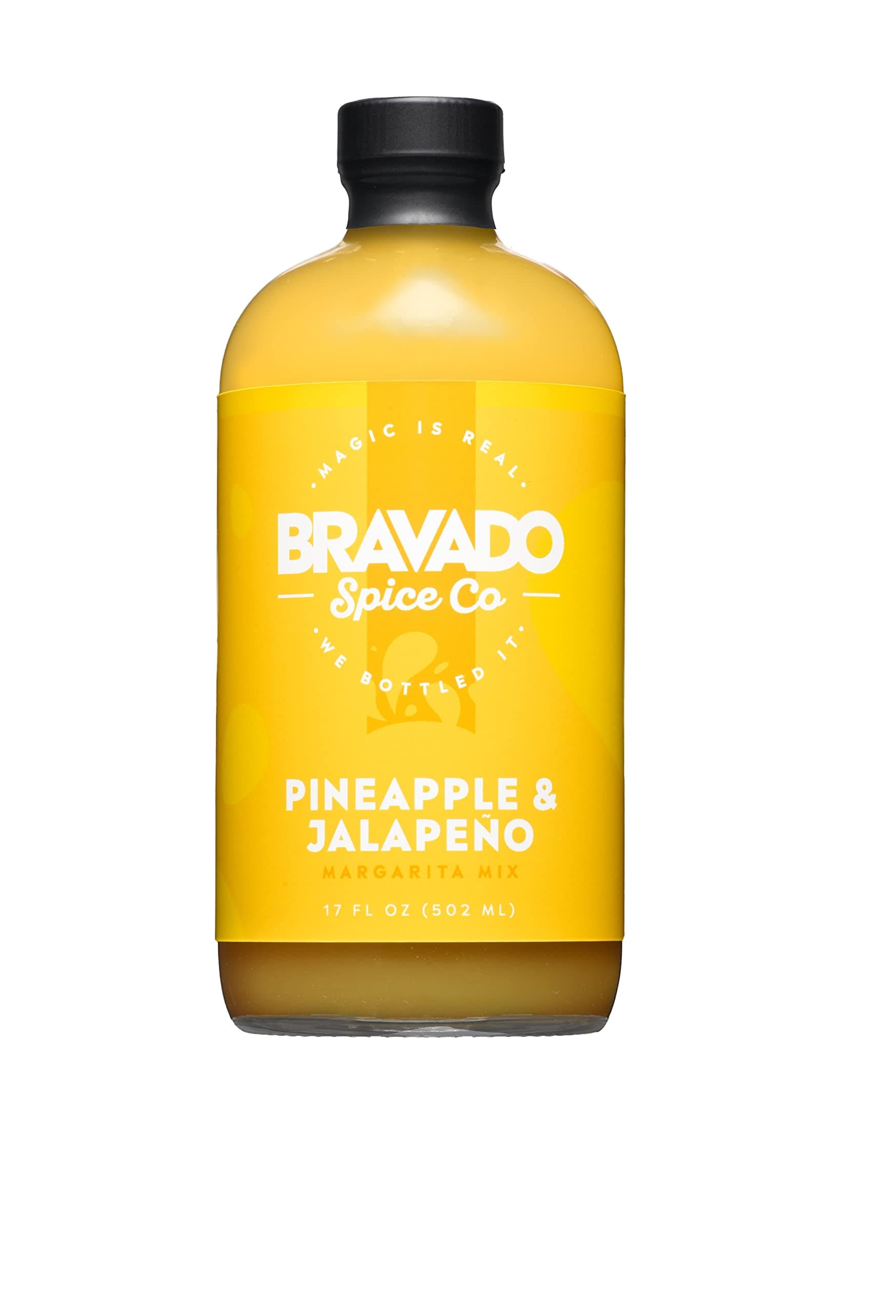 Pineapple & Jalapeno Margarita Mix By Bravado Spice Gluten Free, Vegan, Low Carb, Paleo Margarita Mix All Natural 37oz Bottle Award Winning Gourmet Margarita MiX…