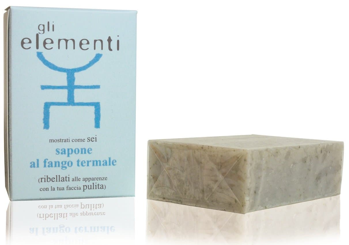 Gli Elementi - Soap with geothermal mud - 100gr