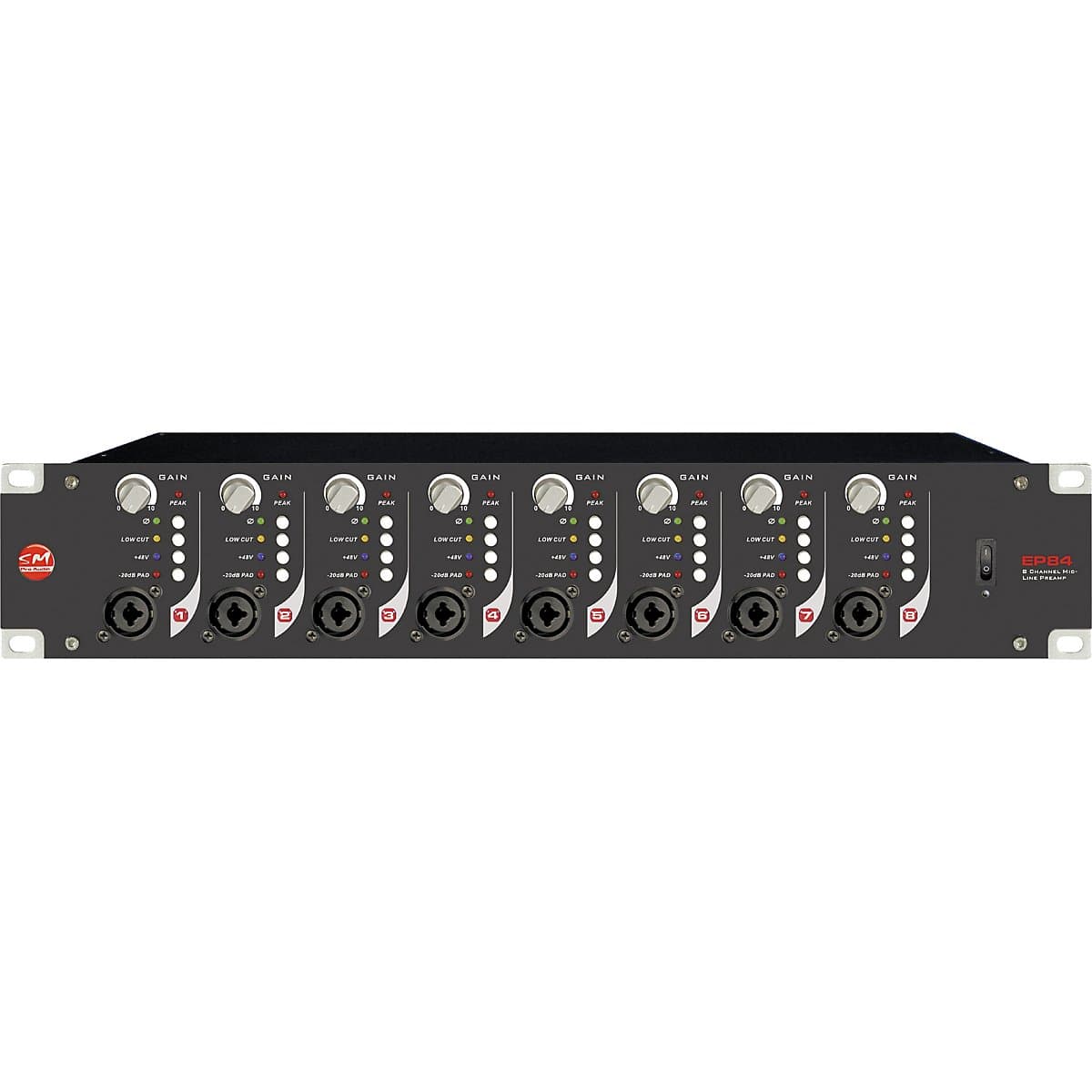 SM Pro Audio EP84 8 Channel Microphone Preamp