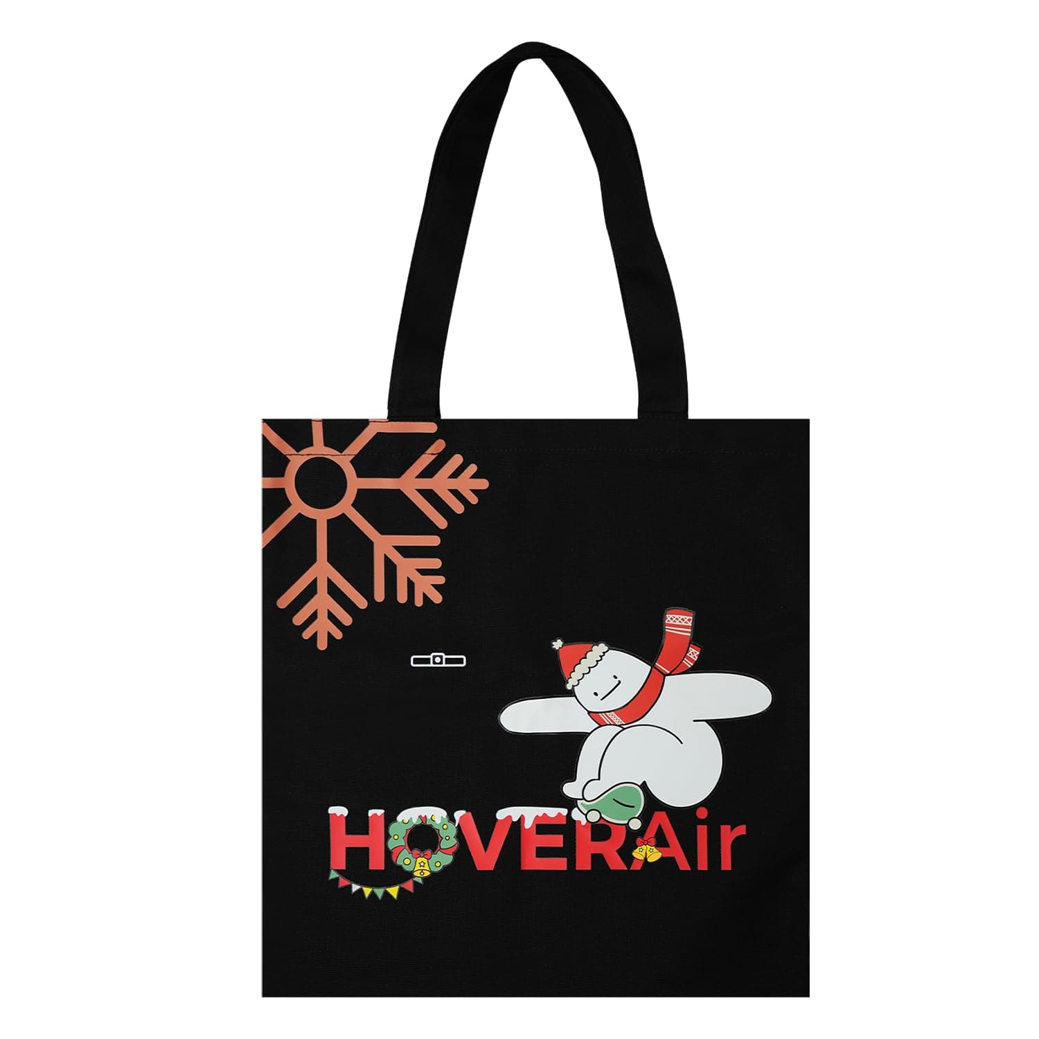 HOVERAirTote Bag Christmas Winter Holiday Gift Black
