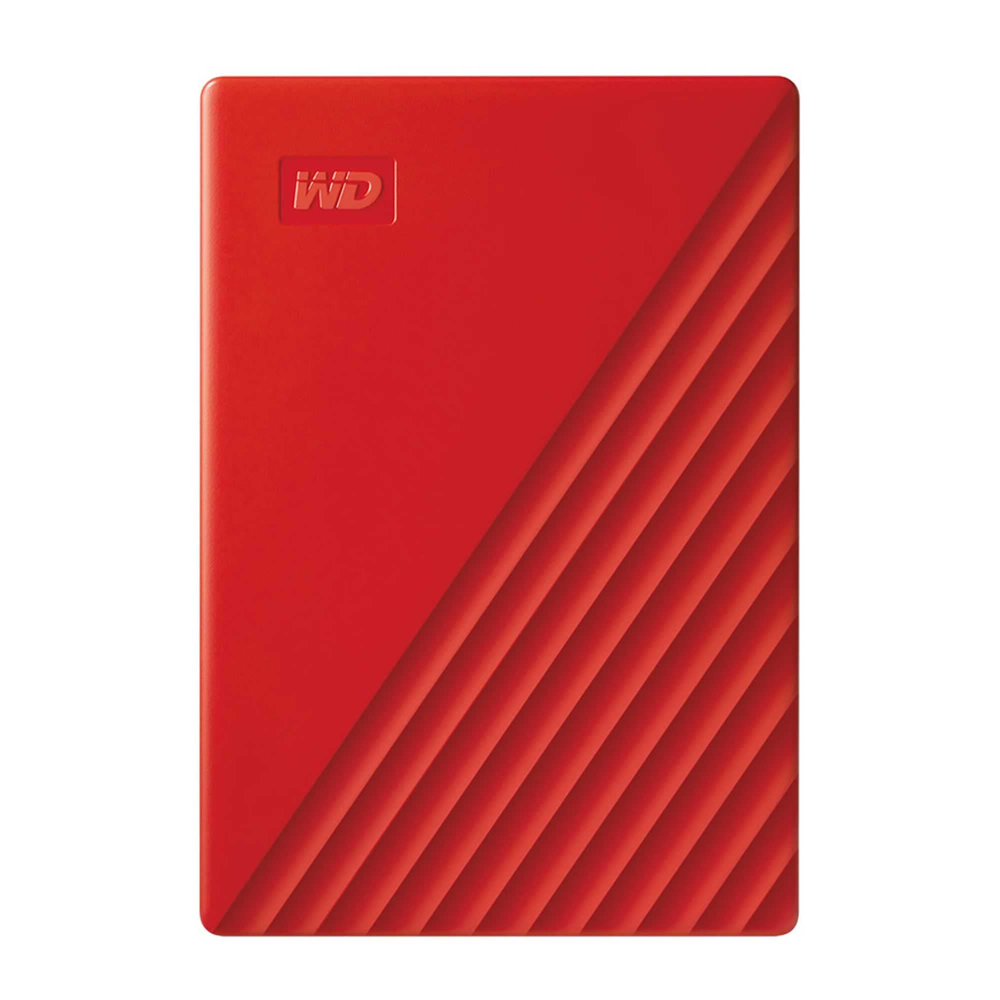 Western Digital WD Portable HDD 2TB USB3.0 Red My Passport Encrypted Password Protection External Hard Disk / Manufacturer 3-Year Warranty WDBYVG0020BRD-WESN Domestic Authorized Distributor