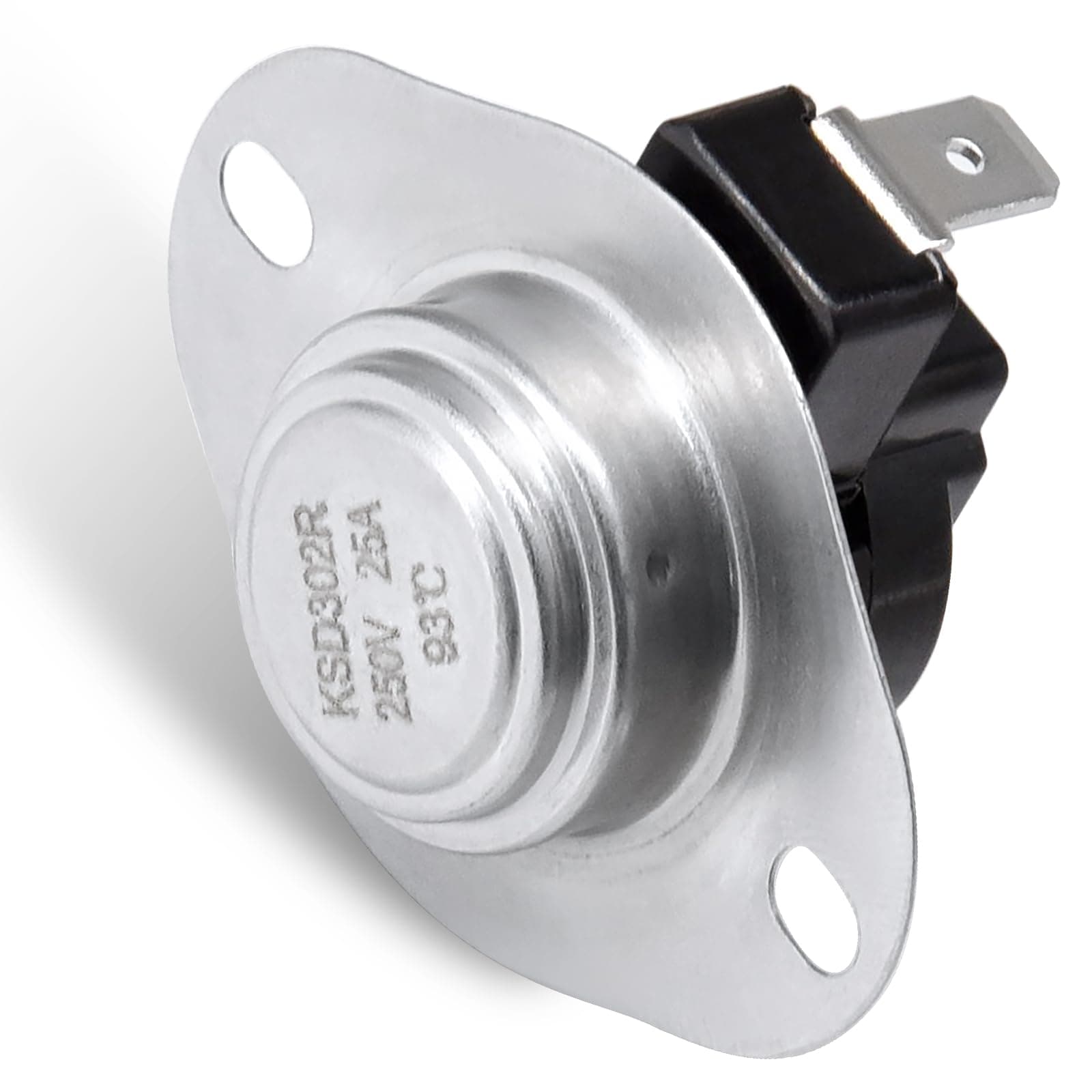 Adviace 80601 High Temp Limit Switch for Vogelzang VG5790, VG5770 Pellet Stoves, USSC 5660 and Ashley Pellet Stoves, L200°F Thermodisc Safety Sensor Snap Disc Switch with Manual Reset Button.