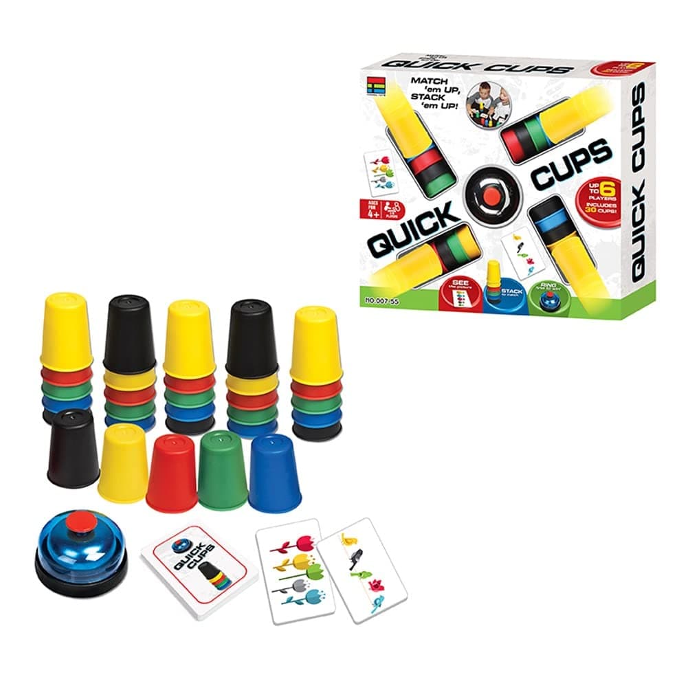 Beauenty Sports Stacking Cups Plastic Card Games Family Parent Child Outdoor Indoor Speed Challenge Training Desktop Funny Toys Classic