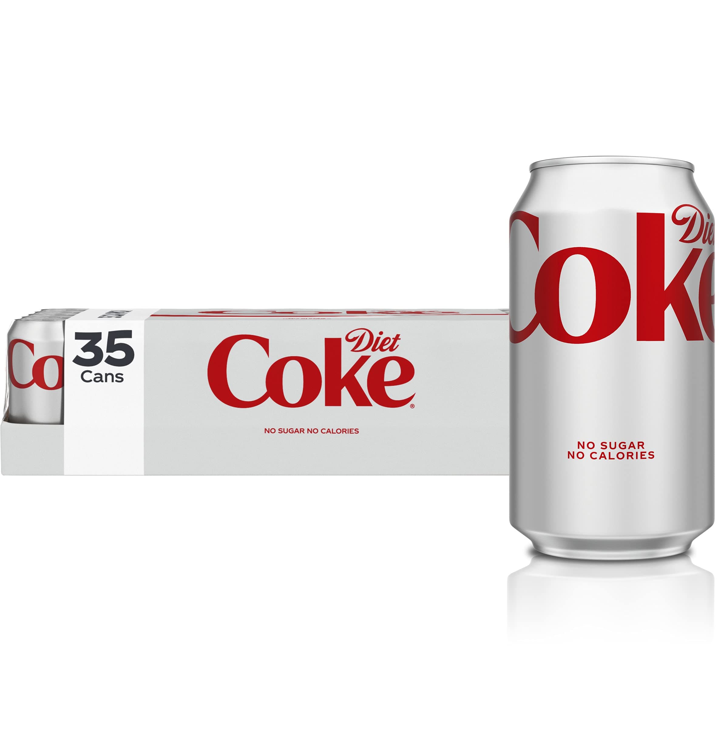 Diet Coke Soda Soft Drink, 12 fl oz, 35 Pack