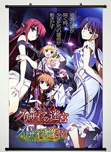 Wall Scroll Poster Fabric Painting for Anime Key Roles 004 L