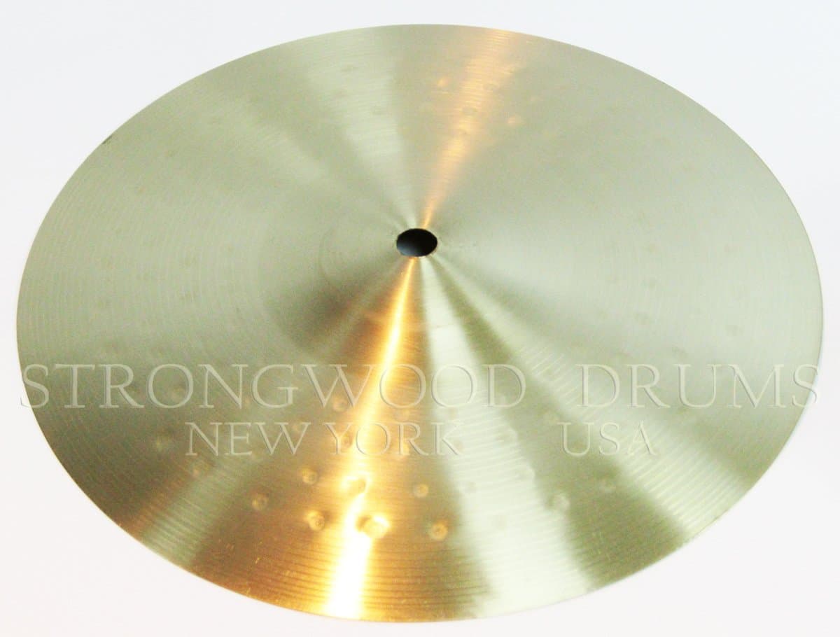 8" Splash Cymbal Brass Series 0.6mm Hammered, Lathed for Pro Sound NEW