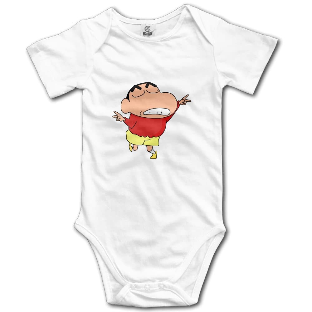 The Cute Child Crayon Shin-chan Logo Cute Baby Onesie Bodysuit
