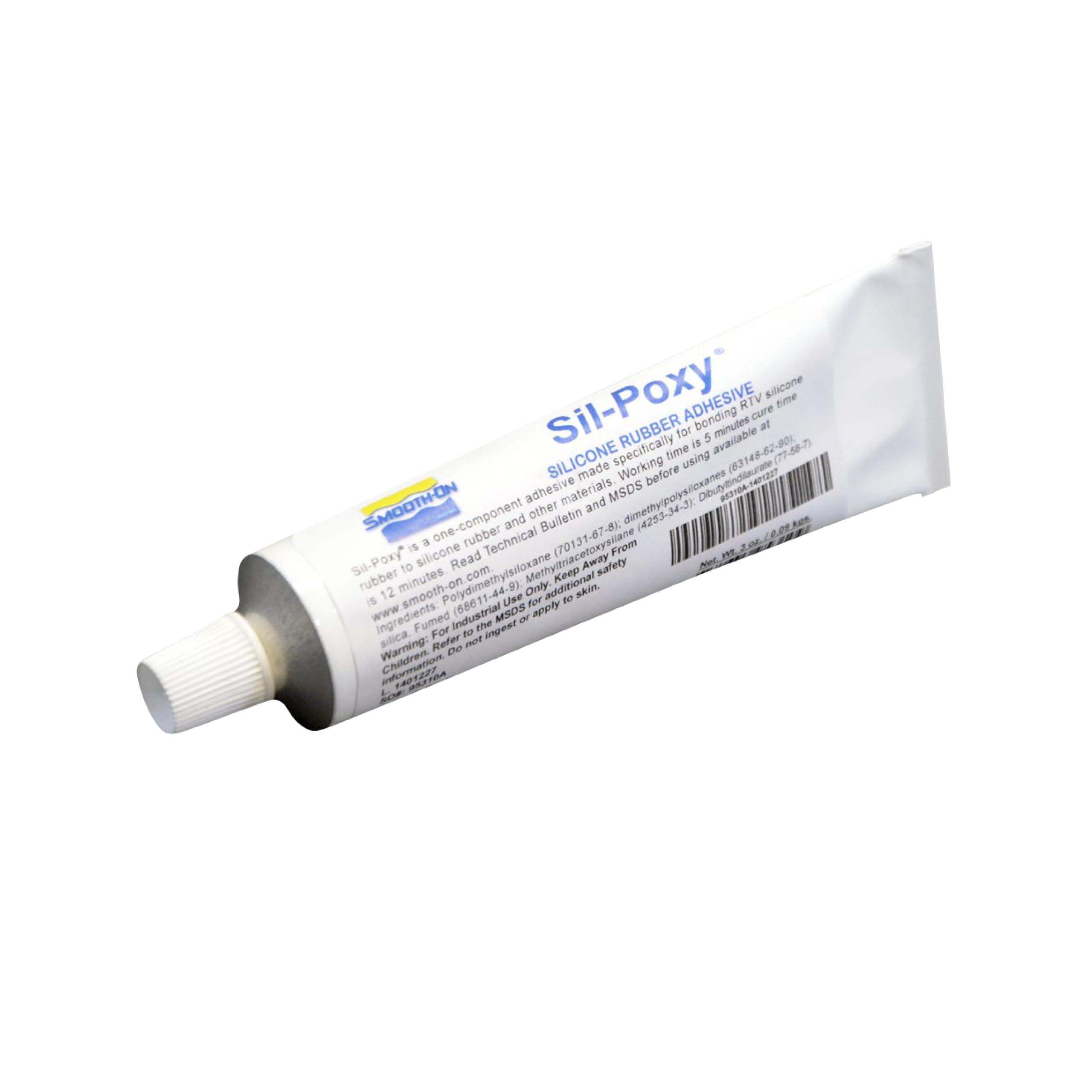 Sil-Poxy Silicone Adhesive - 3 Ounce Tube by Smooth