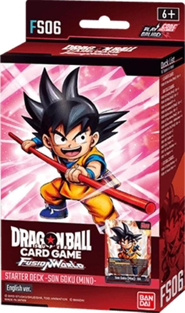 BANDAI Dragon Ball Super TCG: Fusion World Starter Deck: Son Goku (Mini)
