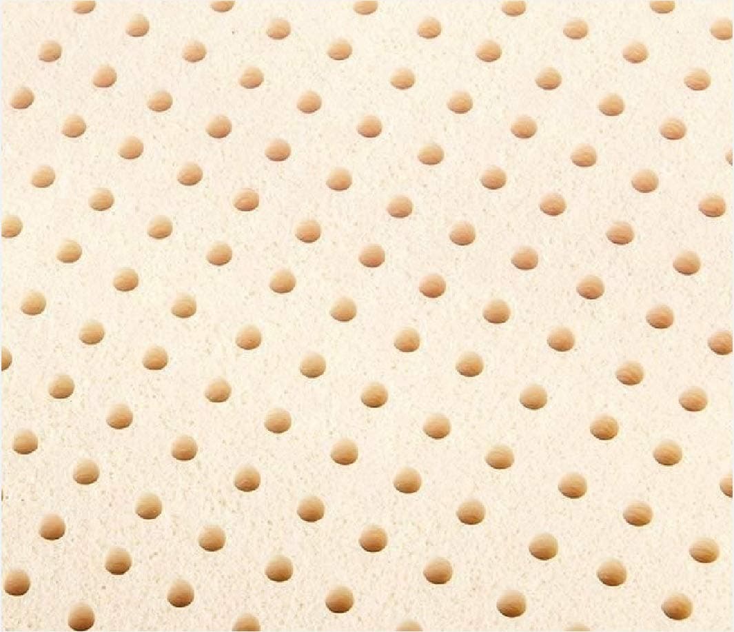 Queen Natural Talalay Latex Mattress Pad Topper, 60"x80" (Soft 14-19 ILD, 3" Thick)