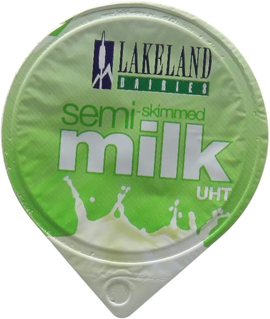 50 UHT Semi Skimmed Milk - 50 x 12ml portions