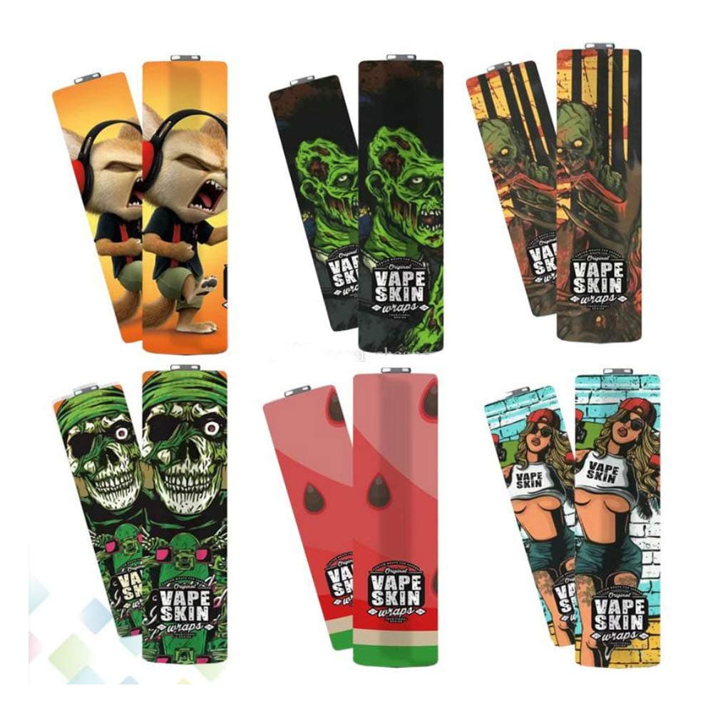 12 PC 21700/20700 Battery Wraps Heat Shrink Sticker Sleeve Wrap