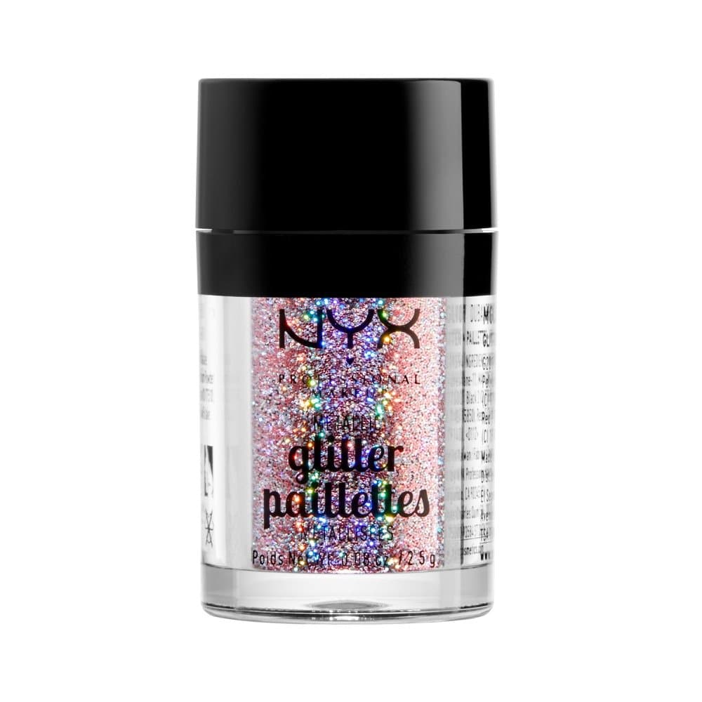 Nyx Metallic Glitter, Beauty Beam, 0.09 Ounce (Pack Of 1)