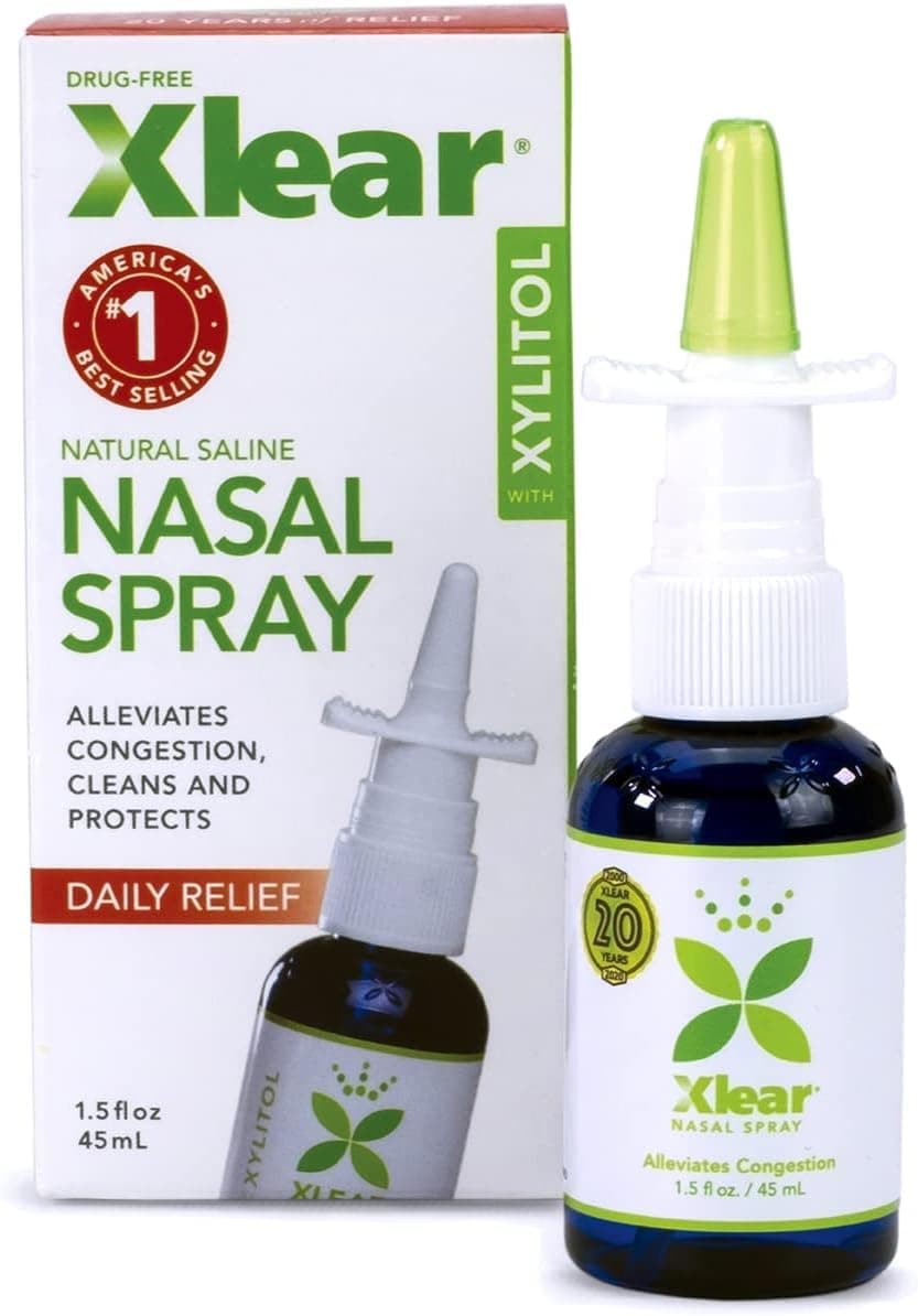 Nasal Spray with Xylitol,1.5fl. oz (Pack of 3)