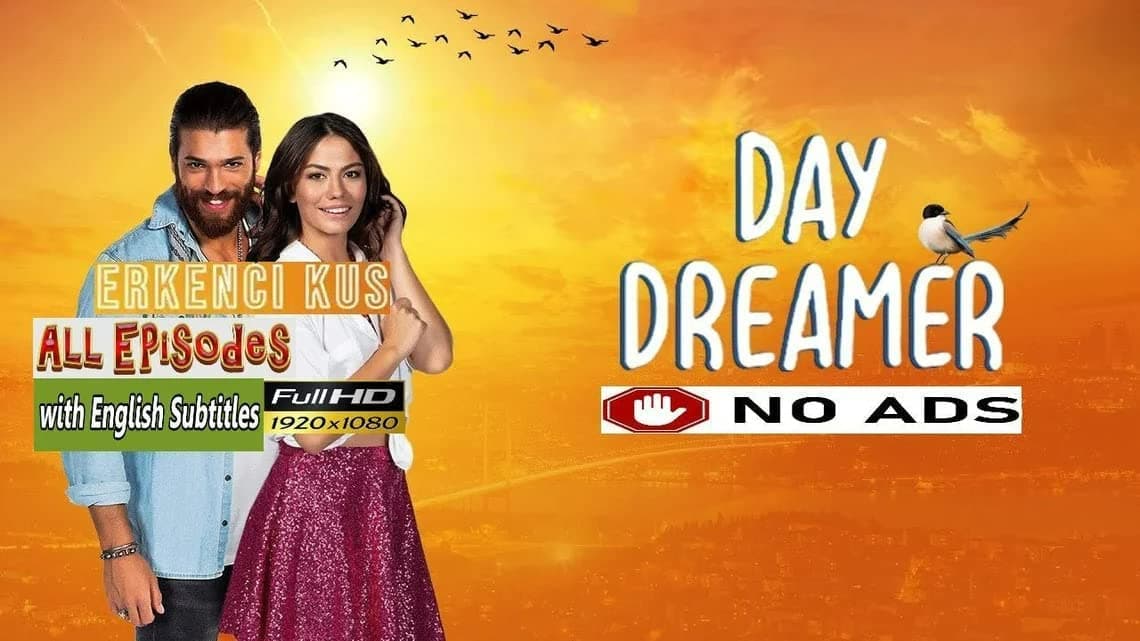 Erkenci Kus in English / Original Turkish Actor Voices with English Subtitles in *USB Flash Drive* / Full 1080HD Daydreamer Jan Yaman Tv Turkish Series