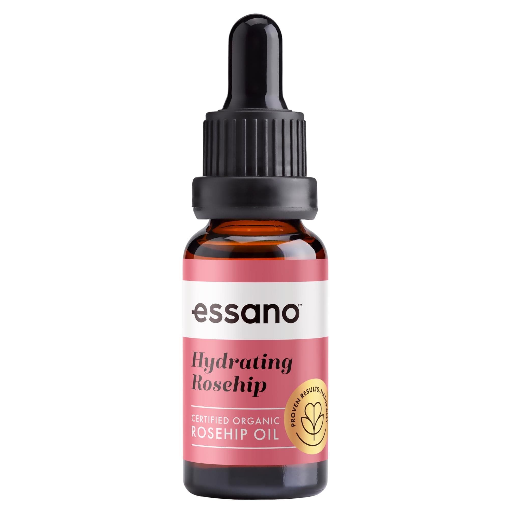 essanoOrganic Rosehip Oil with Antioxidant Acai Berry, 20ml (0.6 oz)