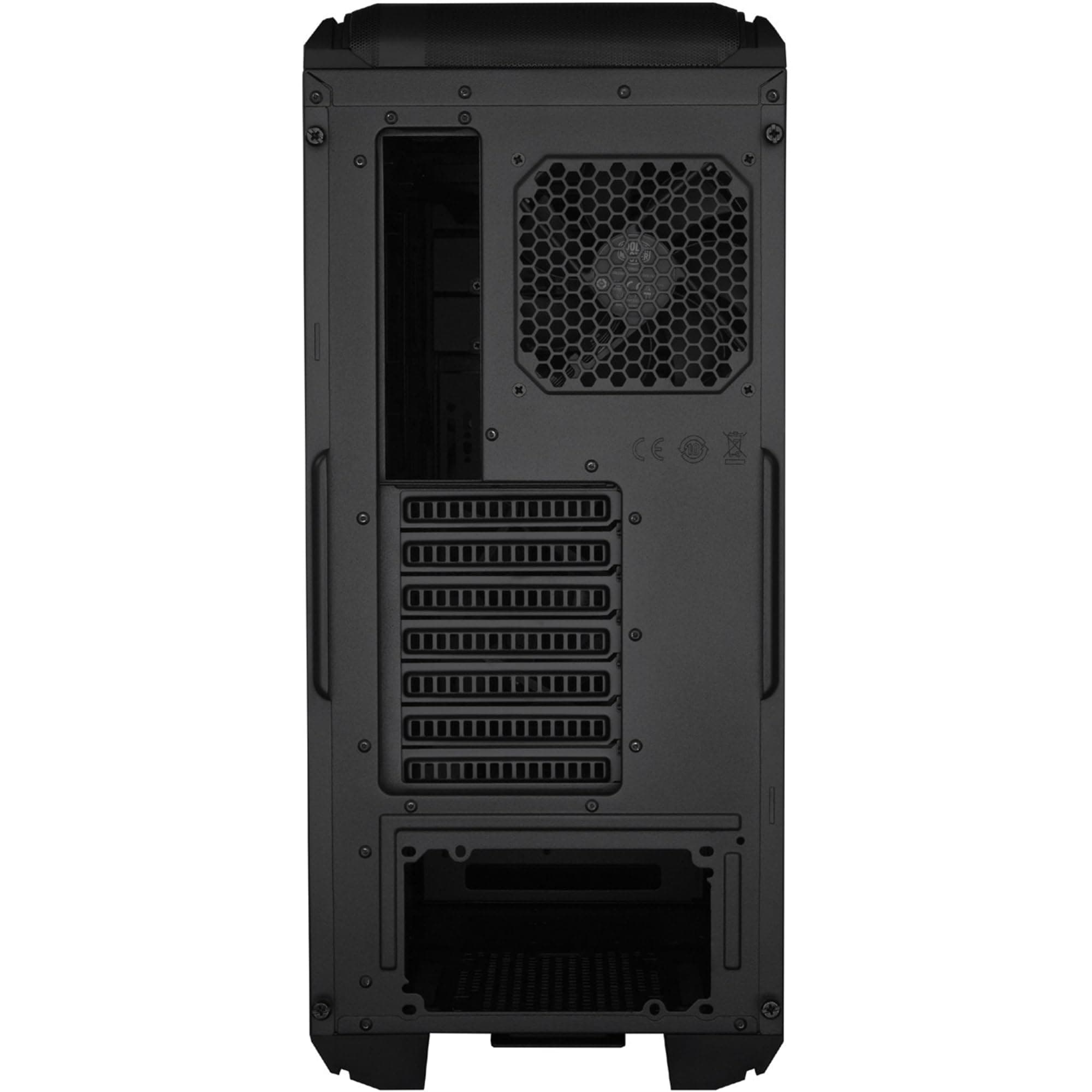 Cooler Master MasterBox NR600P ATX Mid-Tower with Front Mesh Ventilation, Minimal Design, Tempered Glass Side Panel and Single Headset Jack (MCB-NR600P-KNNN-S00)