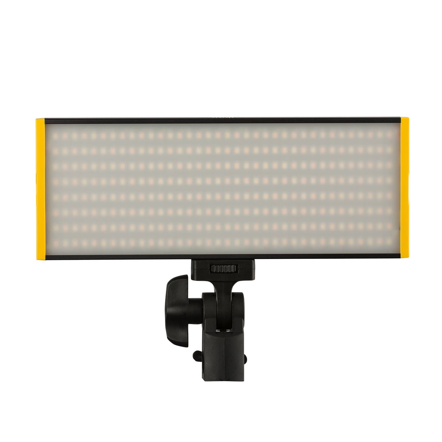 IkanOnyx Bi-Color Aluminum On-Camera LED Light, Adjustable 3200k-5600K, Dimmable From 10-99%, LED Display (OYB240) - Black