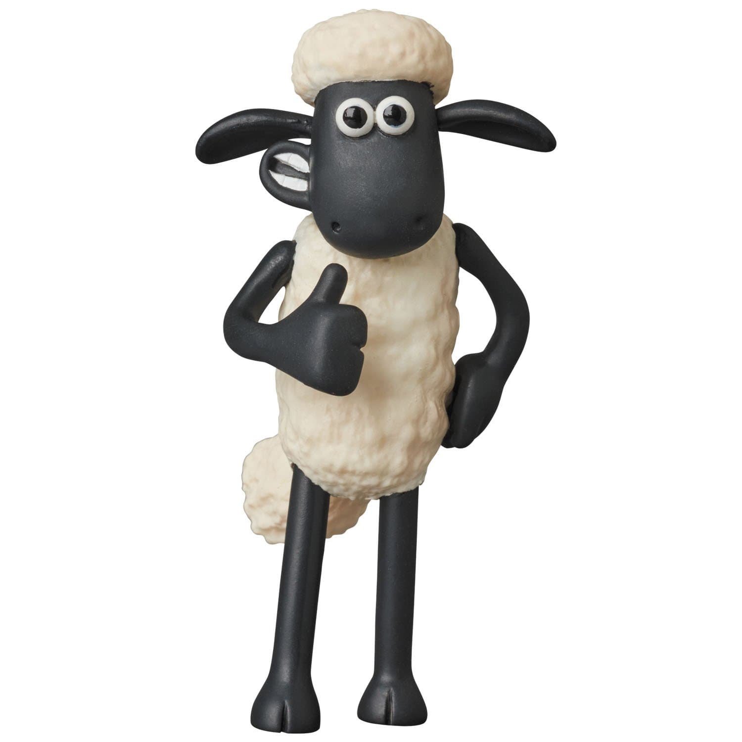 UDF Ultra Detail Figure No. 425 Aardman Animation Shaun The Sheep 73mm Pre-Painted PVC Figure