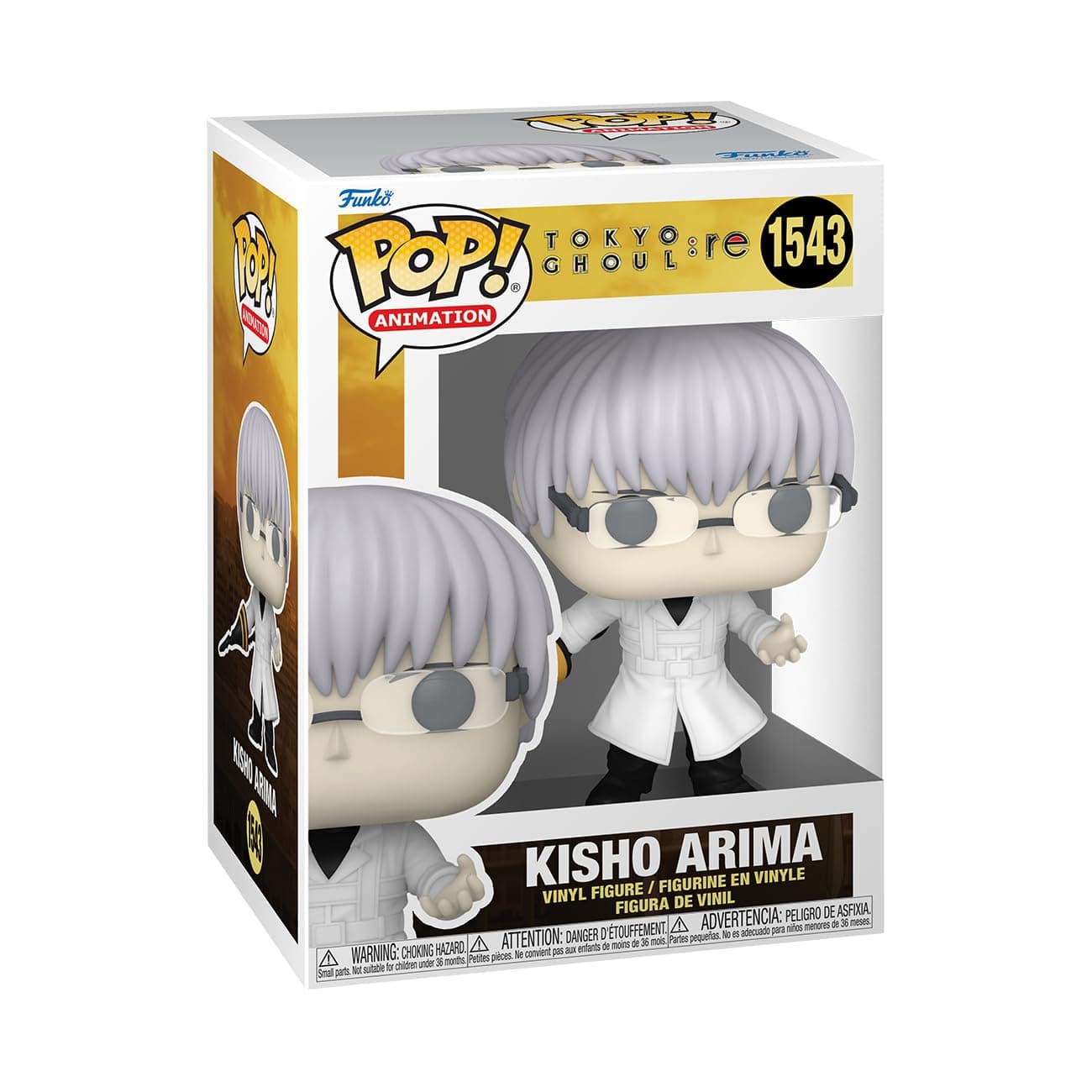 POP! Animation: Tokyo Ghoul: Re - Kisho Arima - Collectable Vinyl Figure - Gift Idea - Official Merchandise - Toys for Kids & Adults - Anime Fans - Model Figure for Collectors and Display